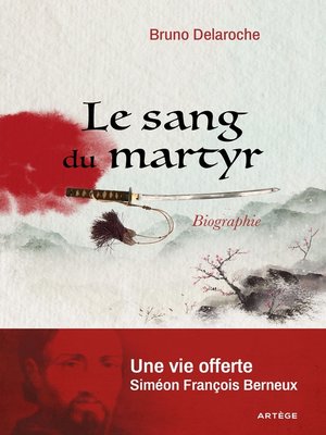 cover image of Le sang du martyr